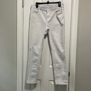 Old Navy curvy white jean